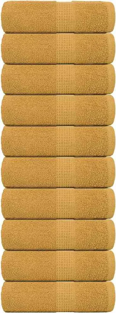 Stock 10 Salviette Oro FROGN 360 g/m² - Uso Professionale e Casa