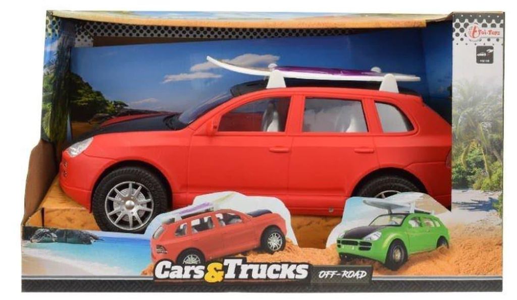 Toi-toys toitoys großes Spielauto mit Surfbrett 31 cm lang