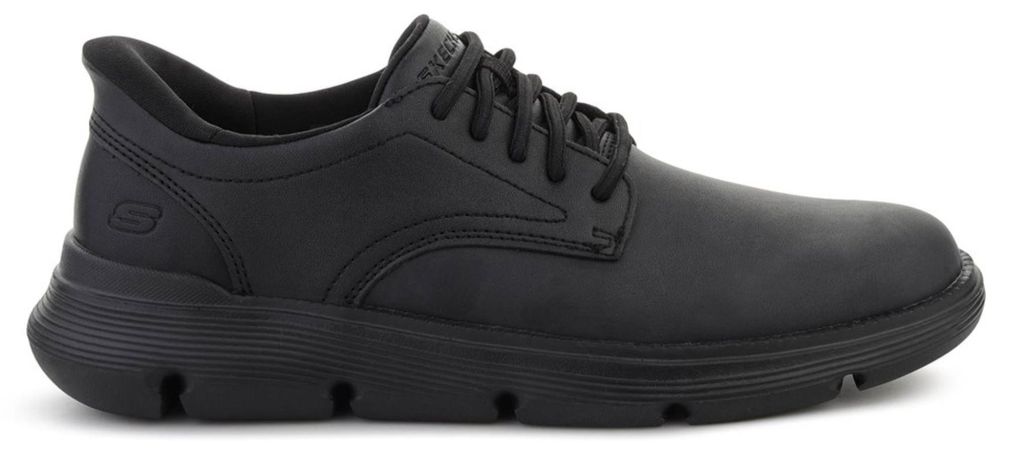 Skechers Slip-ins-Sneaker aus Garza-Leder, Schwarz 41 EU Produktbild 