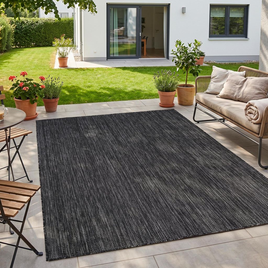 Homebyhome Venkovní koberec ?erný 280x370 cm balkon terasa Obrázek produktu 