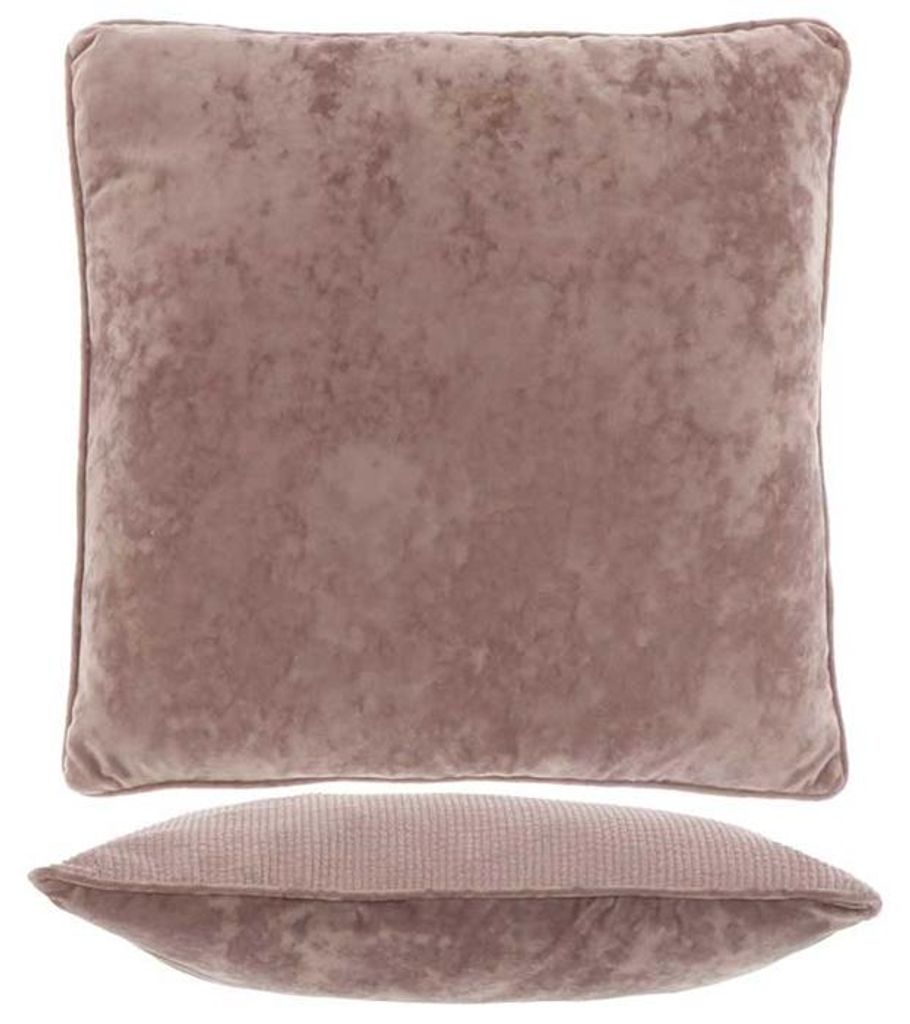 Kissen mit Füllung FREY 45x45cm old pink altrosa  Unique Produktbild 