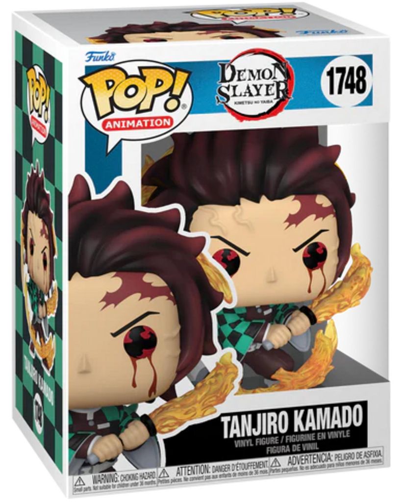Demon Slayer - Tanjiro Kamado 1748 - Figura de vinilo Funko Imagen del producto 