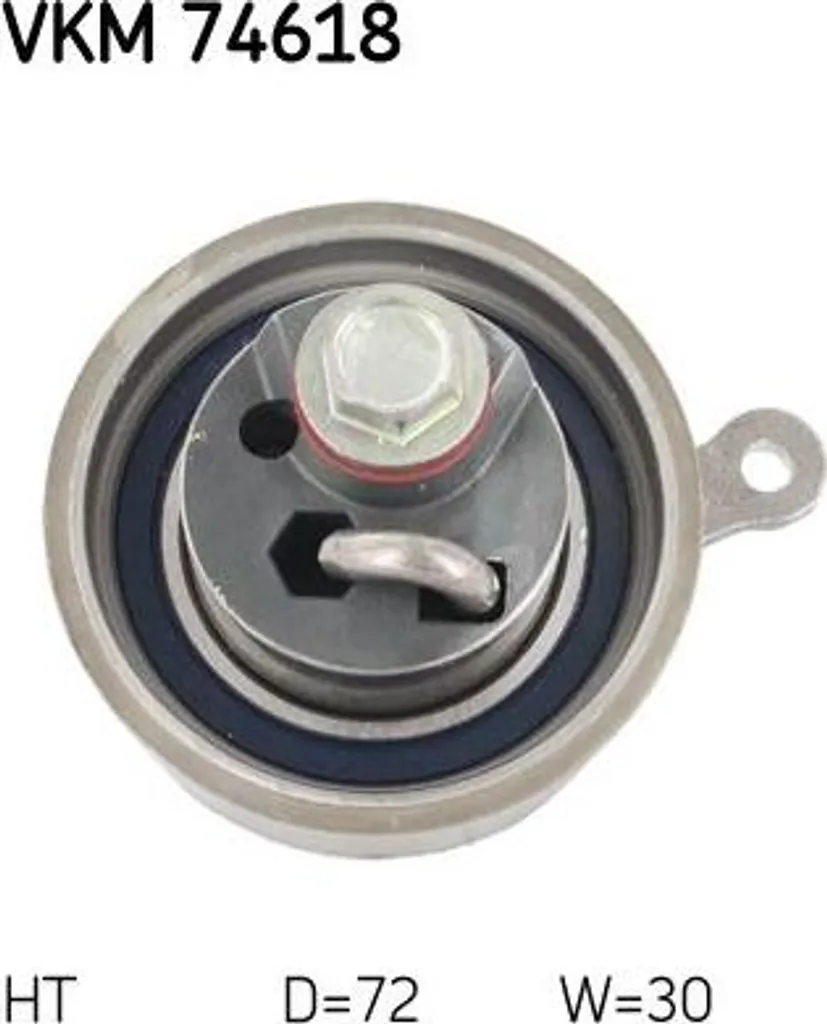 Rouleau Tendeur Haute Performance SKF VKM 74618 Courroie OE 1449043 Acier