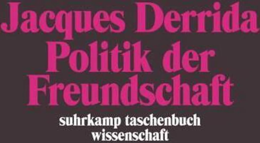 Livre Politiques de l'amitié par Jacques Derrida en édition broché philo