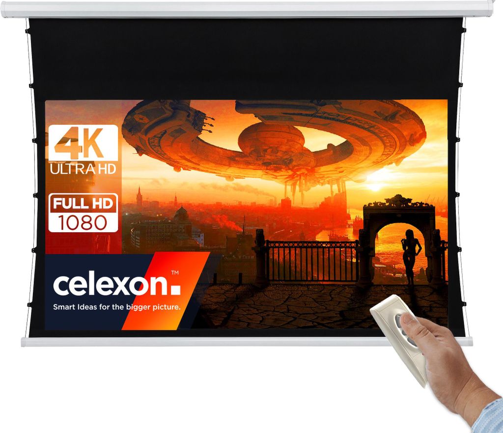 celexon basic Tension-Leinwand 110" | 240x135cm 16:9 | Produktbild 