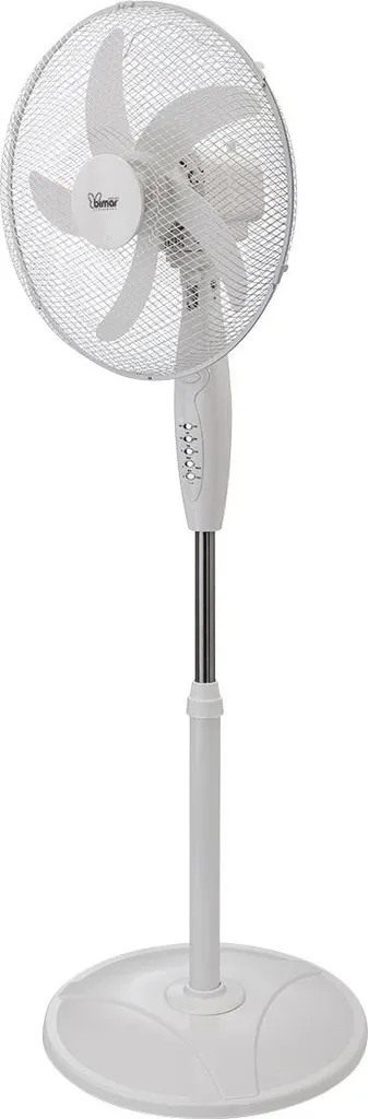 Ventilateur sur pied silencieux 40cm blanc Bimar avec 3 modes d'air