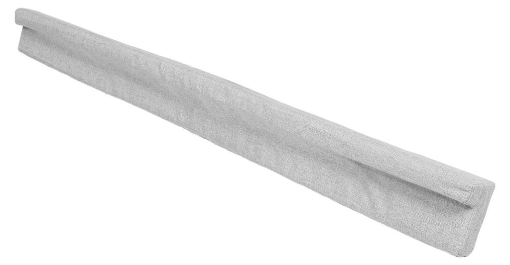 L-förmiger Schaumstoff-Bettwandfüller 120 cm mit waschbarem Bezug, rutschfestes Füllstück für Kopfteil und Wandspalt, weicher Matratzenkeil f...