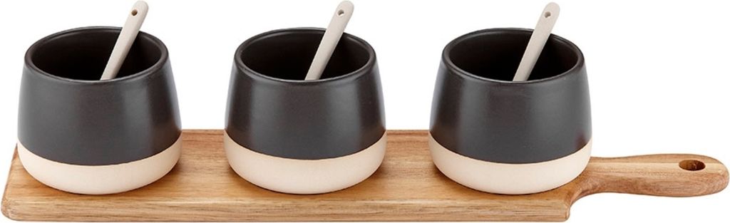 ladelle HOST Schalen- & Paddelset anthrazit