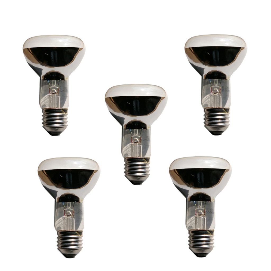 5 x Leuci Reflektor Glühbirne R63 60W E27 matt Glühlampe 60 Produktbild 
