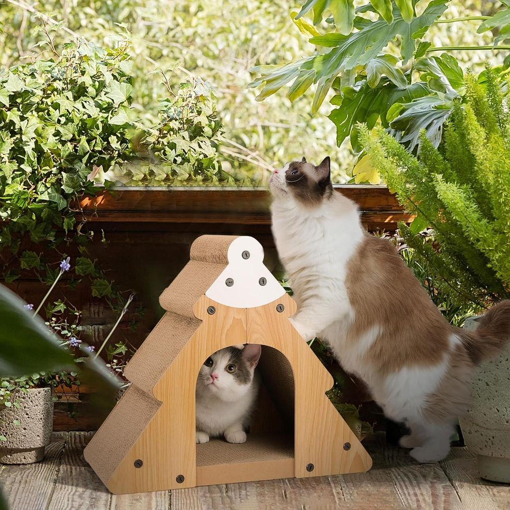 Katzenkratzhaus - Schutz für Möbel - Karton Kratzpad - 1 Stück