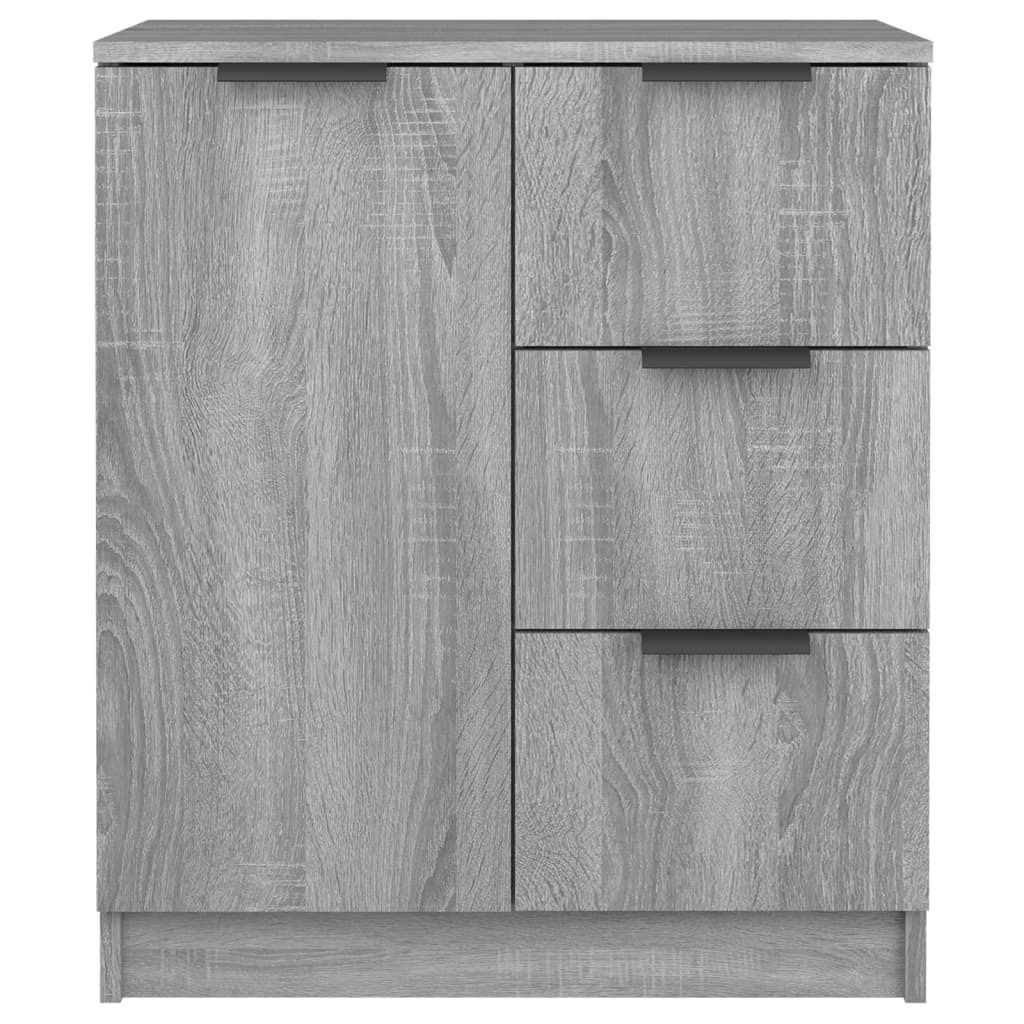 "Winterschlussverkauf "Sideboard - praktischem Design - Wohnzimmerschrank - Kommde für Flur - Grau Sonoma 60x30x70 cm Holzwerkstoff NeuMöbel 8953216