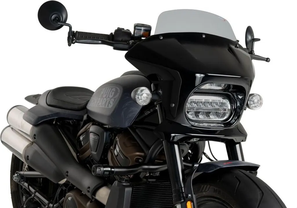 Bulle Puig fumée anti-UV haute résistance Harley Davidson Sportster S
