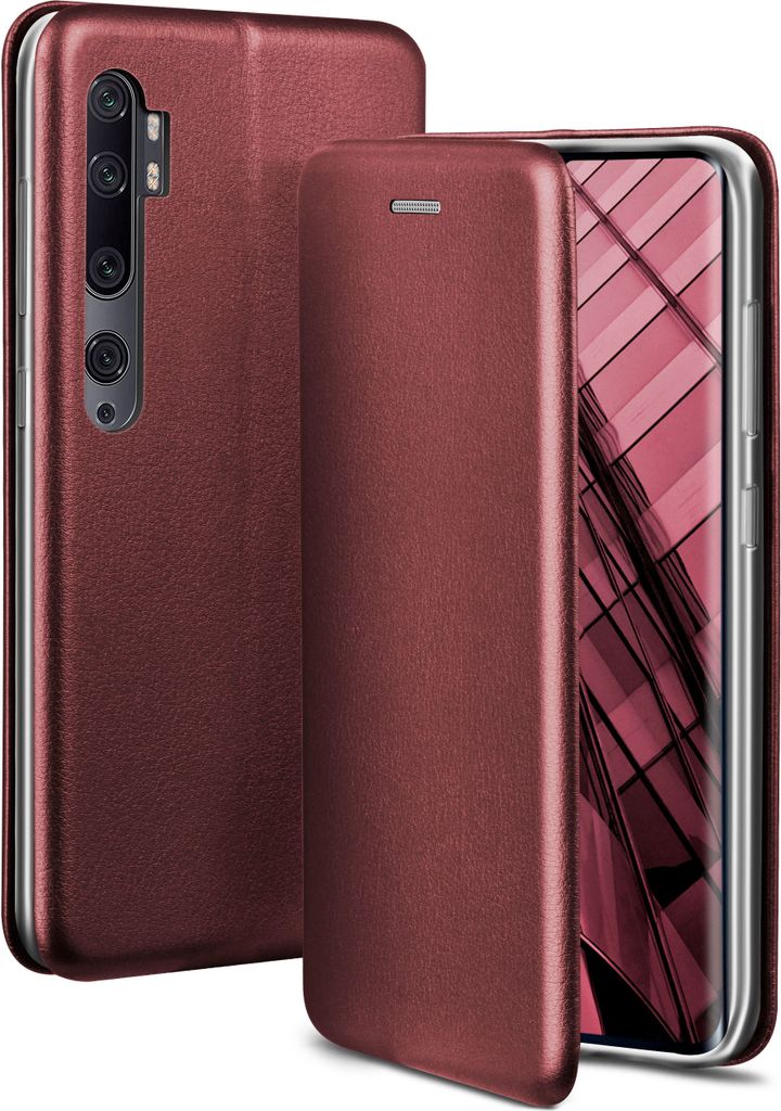 BUSINESS-Case für Xiaomi Mi Note 10/Note 10 Pro, Farbe:Burgund - Red