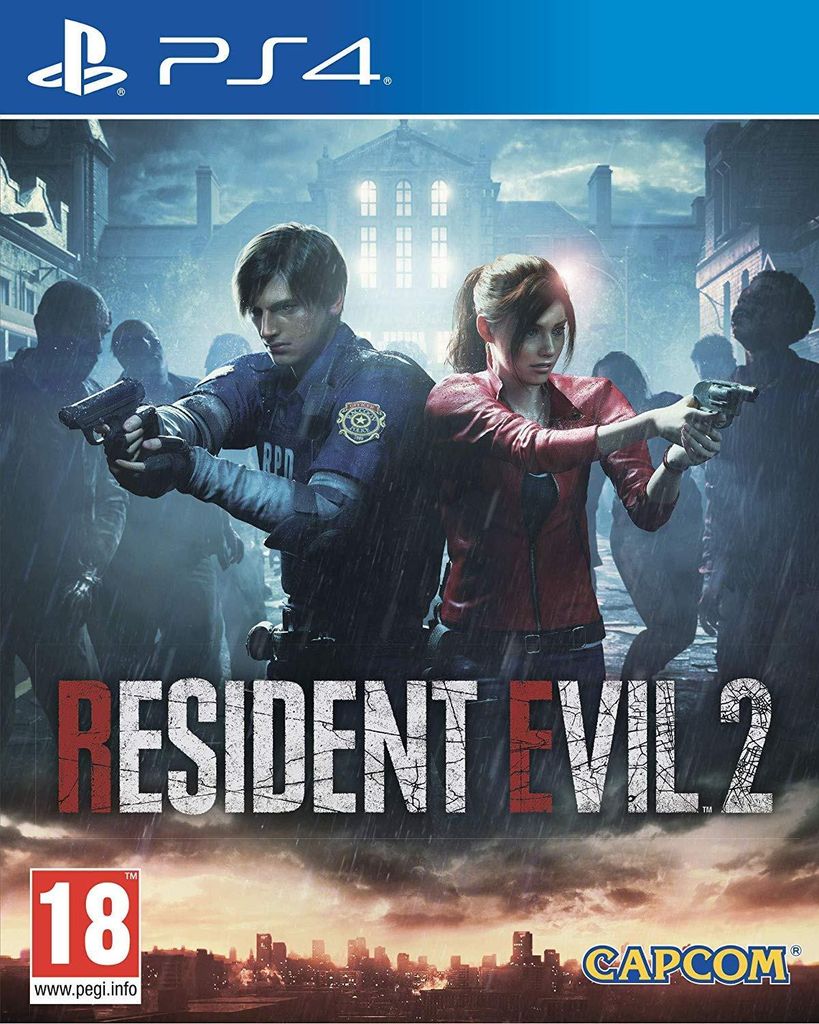 Resident Evil 2 PS4 Videospiel Survival Horror Capcom Fotorealismus Dritte Person