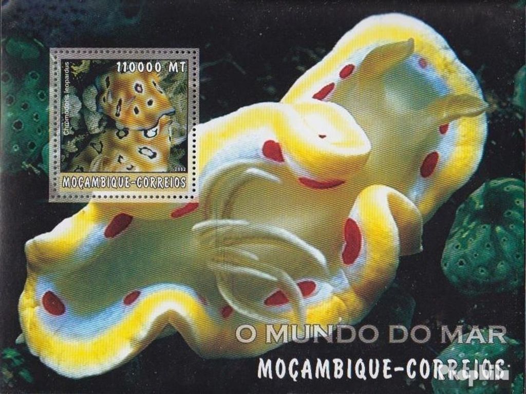 Briefmarken Mosambik 2002 Mi Block175 postfrisch Welt des Meeres
