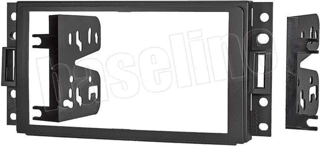 Pannello di installazione radio doppio DIN Hummer H3 Chevy Immagine del prodotto 