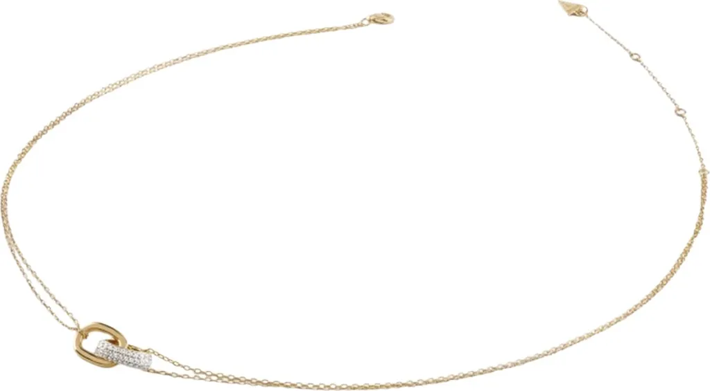Collier pendentif doré Guess idéal pour vos soirées et tenues de fête