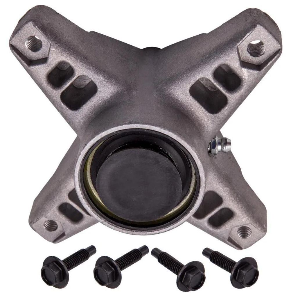 Rasenmäher Spindel - Spindelgehäuse mit Schrauben - Ersatzteil - Passend für OEM 918-3129 918-3129A - Für Mähdeck
