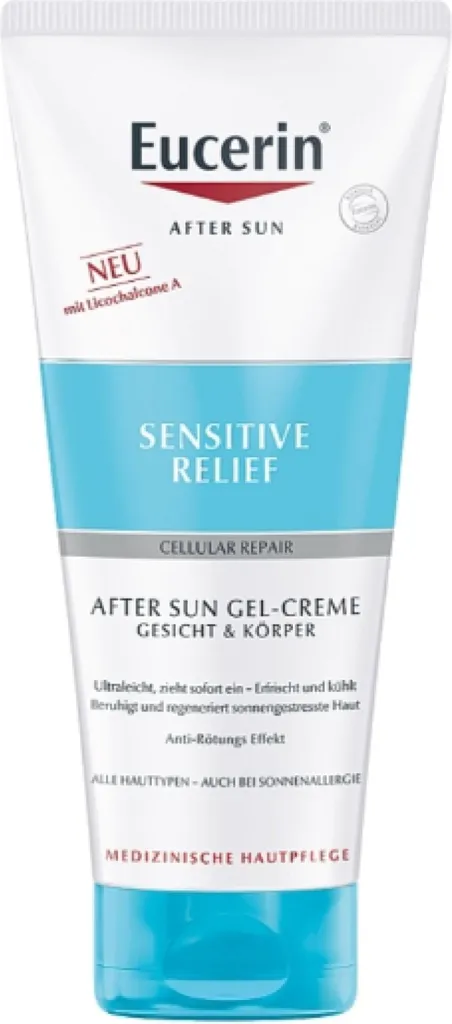Eucerin Gel-Crema Doposole 200ml: Riparazione DNA Post-Esposizione