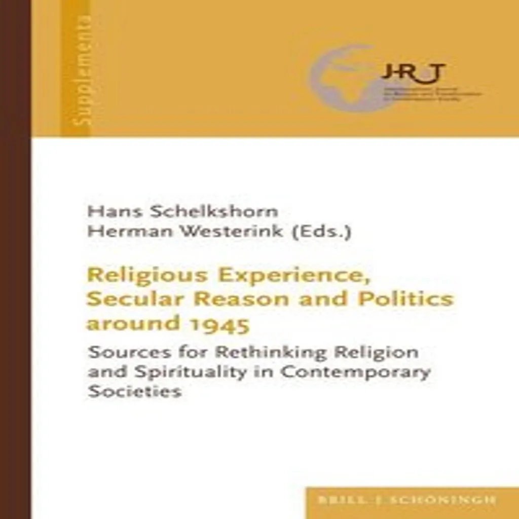 Livre Expérience religieuse et politique 1945 - Sciences Humaines HC