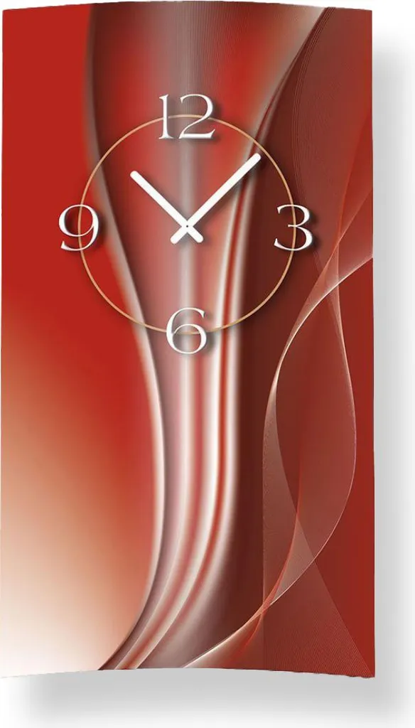 Horloge murale silencieuse Dixtime 3D-0019 - Effet 3D et grand cadran