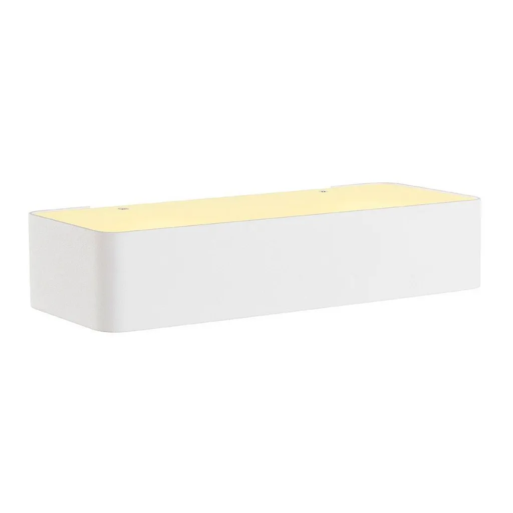 Applique murale blanche WL 149 SLV au design rectangulaire épuré R7s
