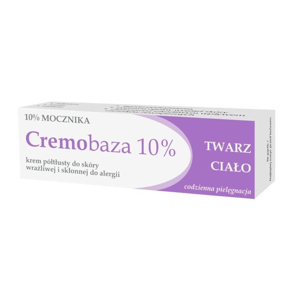Cremobaza 10% Mocznika Krem półtłusty do skóry, 30 g Zdjęcie produktu 