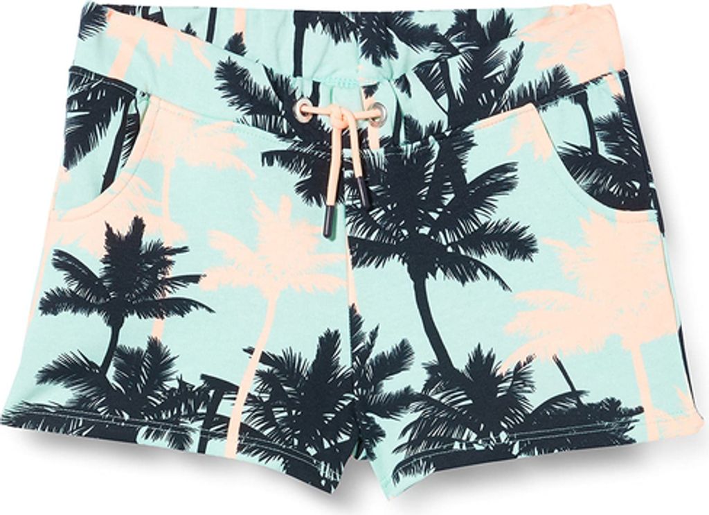 S. Oliver Leggins kurz aqua AOP L