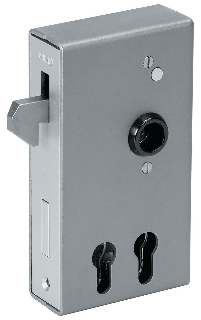 AMF Schiebetor-Schlosskasten 140SD-40Z für Doppelzylinder Produktbild 