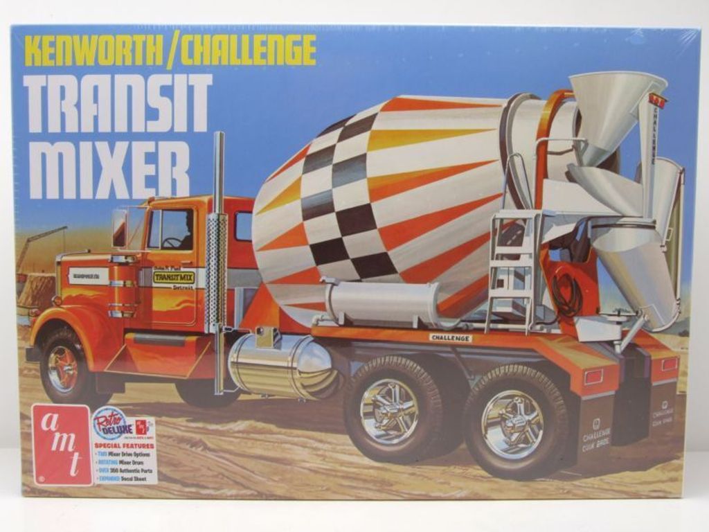 Amt Amt1215 Kenworth/Challenge Transit Cement Mixer 1:25 Produktbild 