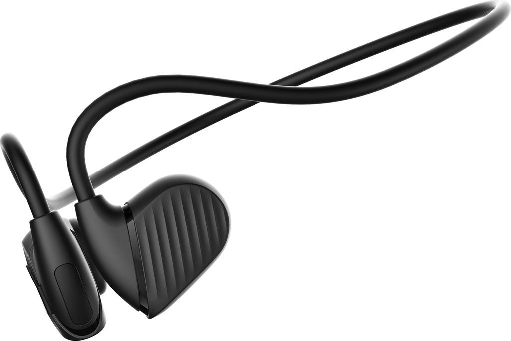 NOFA X6 Wireless BT5.0 Kopfhoerer Schmerzlos haengender Kopfhoerer Ohrbuegel Sport-Headset mit Mikrofon IP67 Wasserdichte Touch-Steuerung