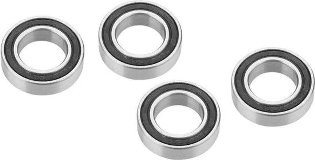 Lot de 4 roulements à billes inox 15267-2RS pour vélo et cyclisme