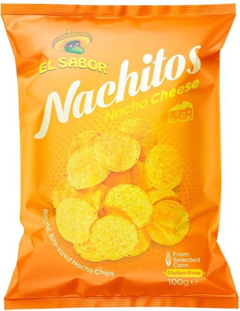 El Sabor Nachitos Nacho Cheese 100g Produktbild 