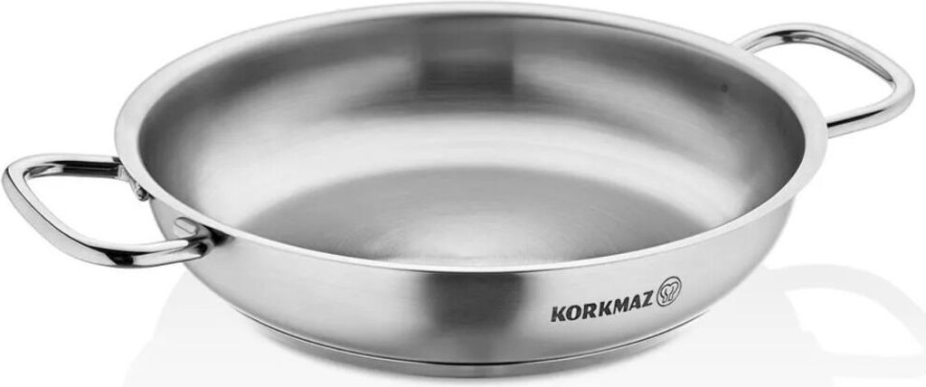 Korkmaz Proline- Edelstahl Paellapfanne 32 cm Produktbild 