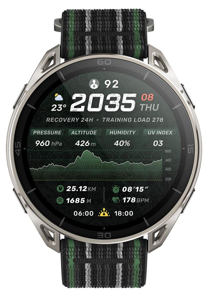 Amazfit Cheetah 2 Ultra, 3,81 cm (1.5"), AMOLED, Dotyková Obrázek produktu 