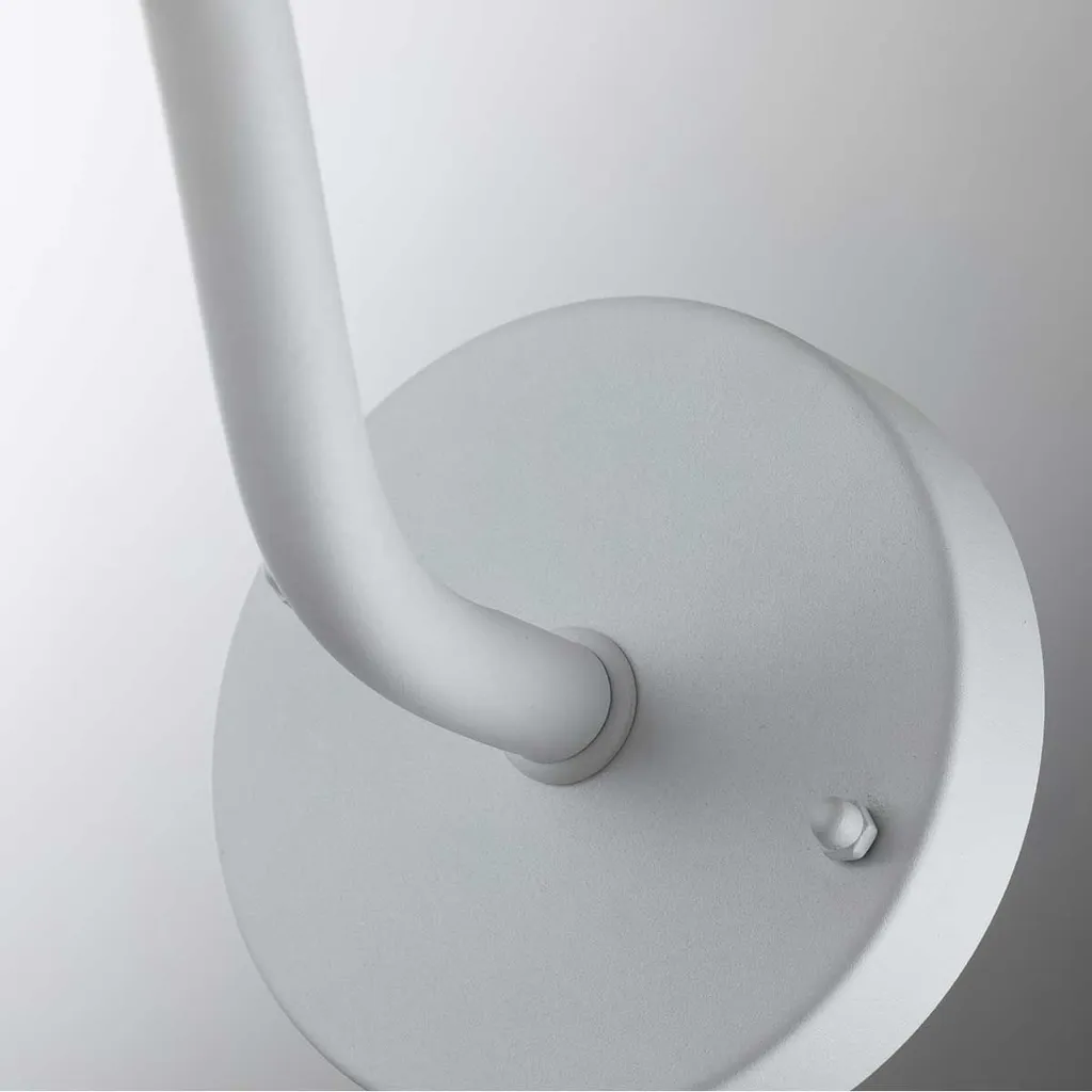 Applique murale extérieure blanche E27 60W Klampenborg Elstead Lighting - 4