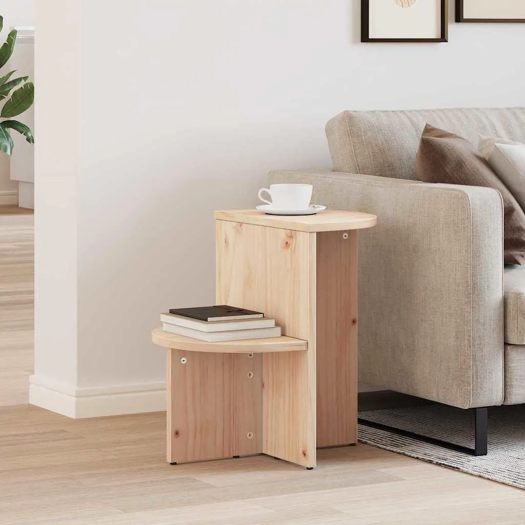 Offerta Tavolino Stabli Möbel in Legno di Pino 50x40x50 cm Naturale