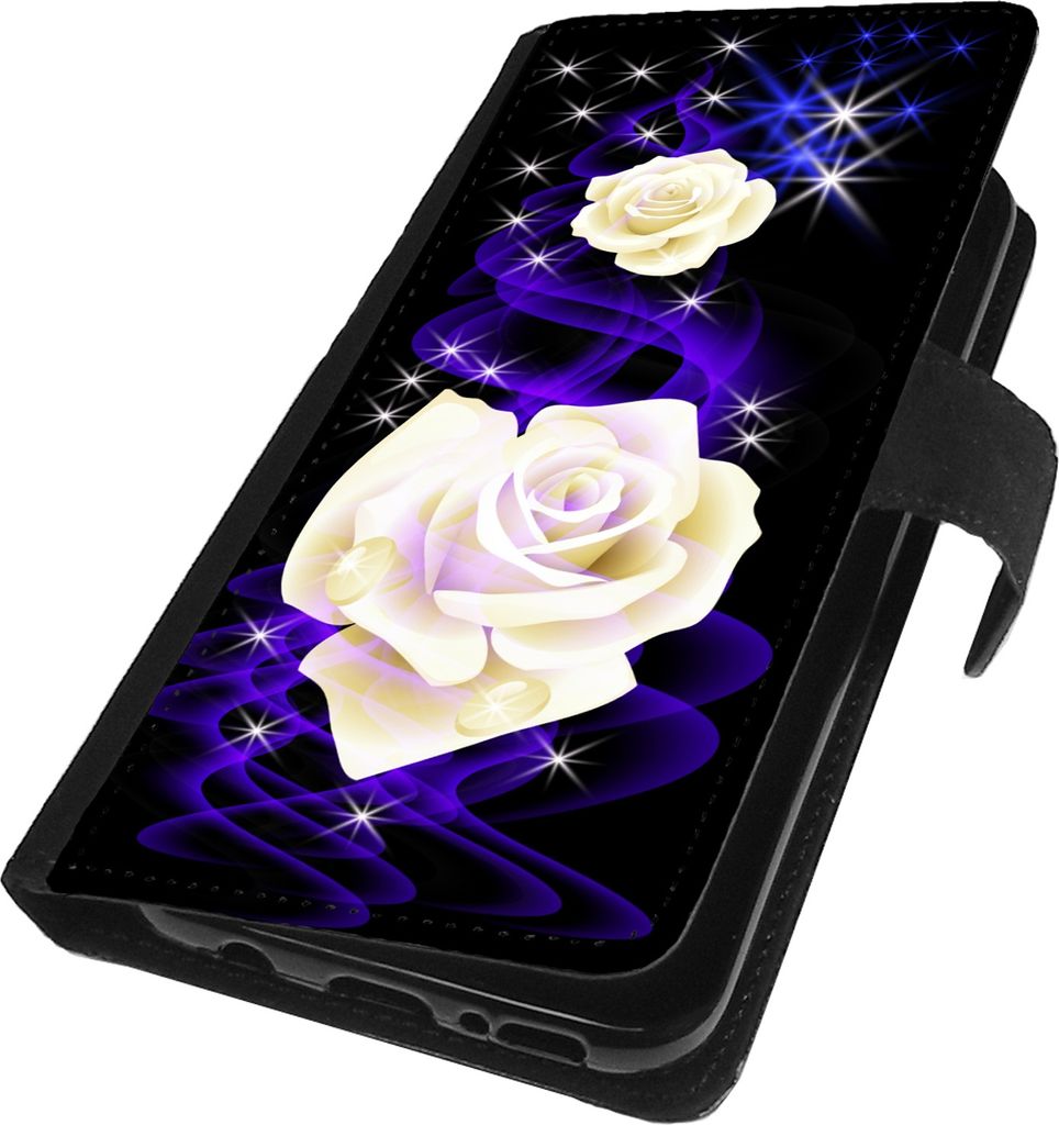 Hülle für Samsung Galaxy A70 Handy Tasche Case Cover Etui Schutzhülle Handyhülle Kunstleder Silikon Muster 298