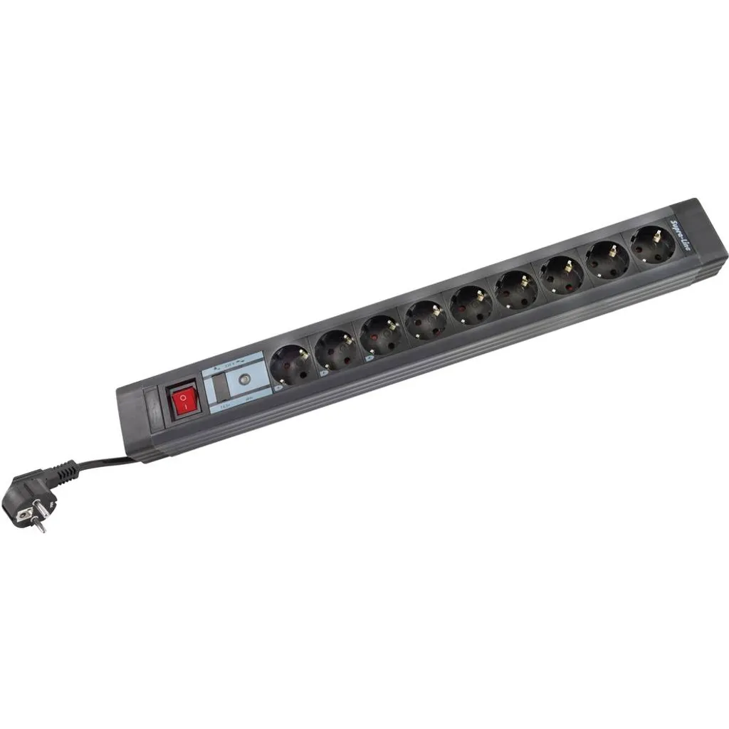 Multipresa Professionale REV Supraguard 9 Outlets | Ufficio e IT