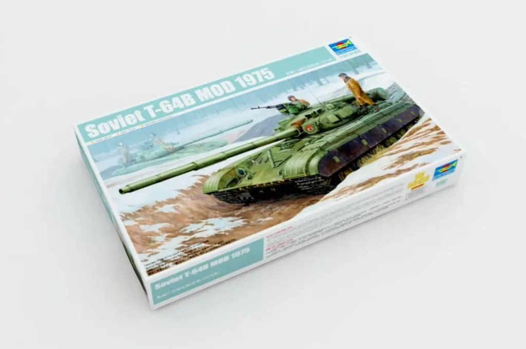 Maquette T-64B MOD 1975 1:35 Trumpeter : Précision et Montage Facilité