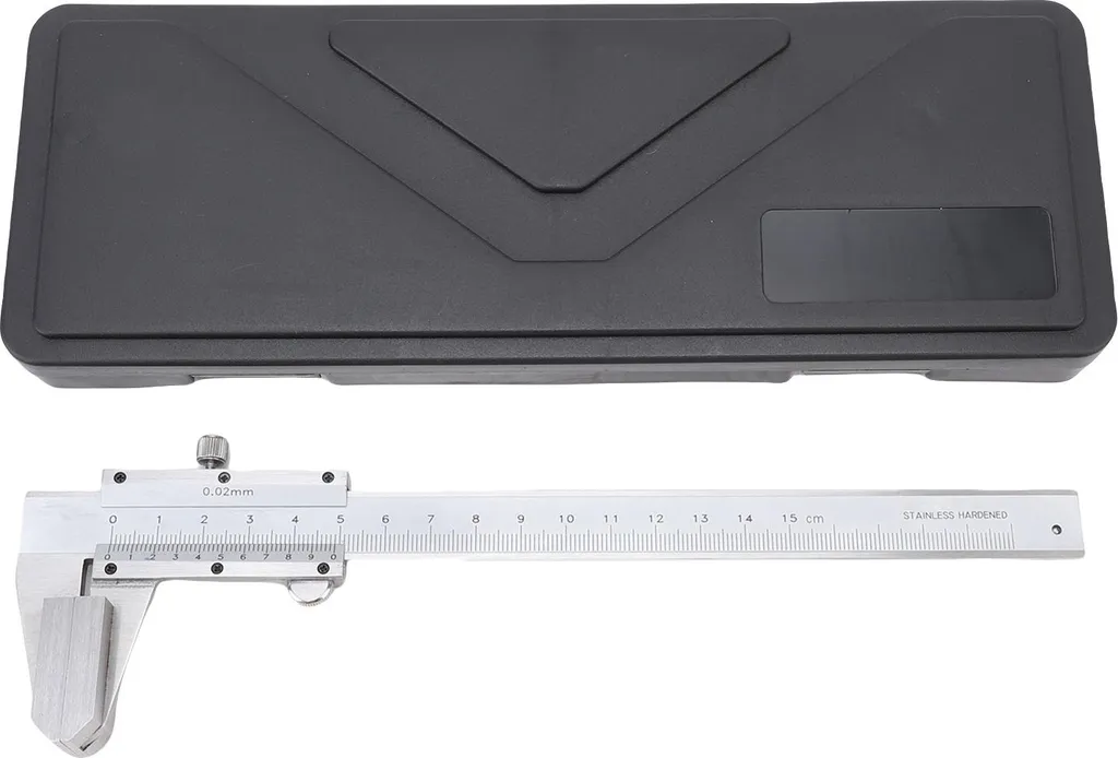 Pied à coulisse 150 mm en acier inoxydable pour mesure industrielle