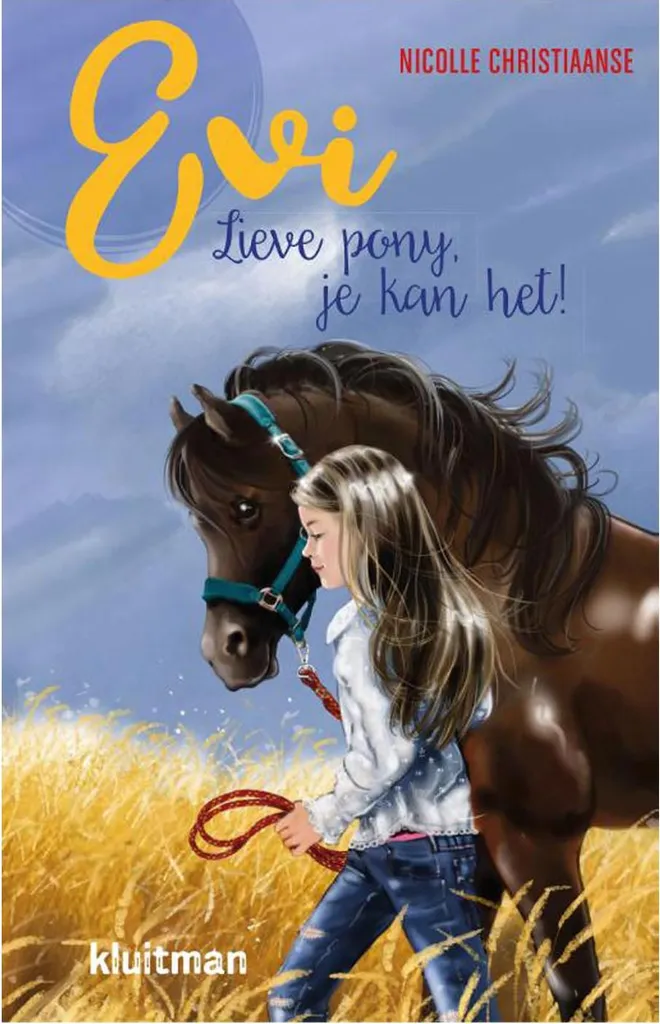 Livre illustré pour enfants Evi et son poney aux Éditions Kluitman