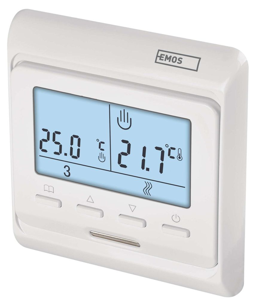 Fußbodenheizung-Thermostat P5601UF, programmierbar, verkabelt