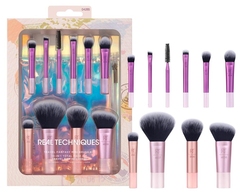Brushes, juego de mini brochas de viaje "Fantasy" para Imagen del producto 
