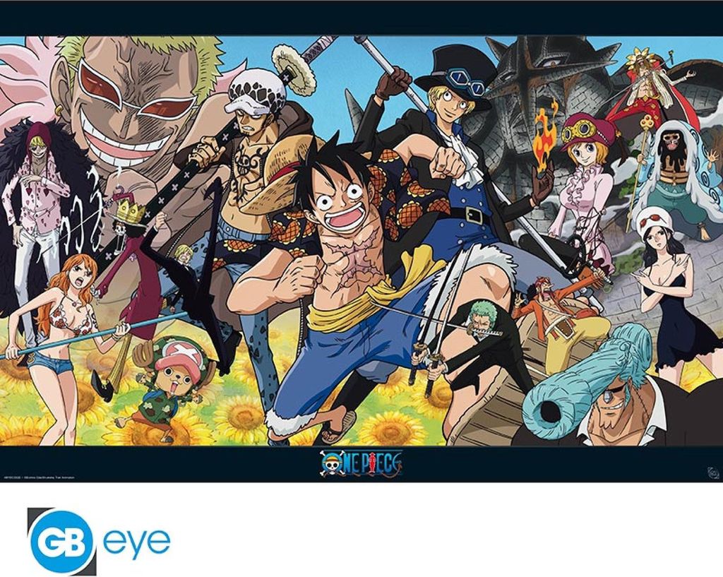 ONE PIECE - Poster Maxi 91cmx51cm - Dressrosa Produktbild 