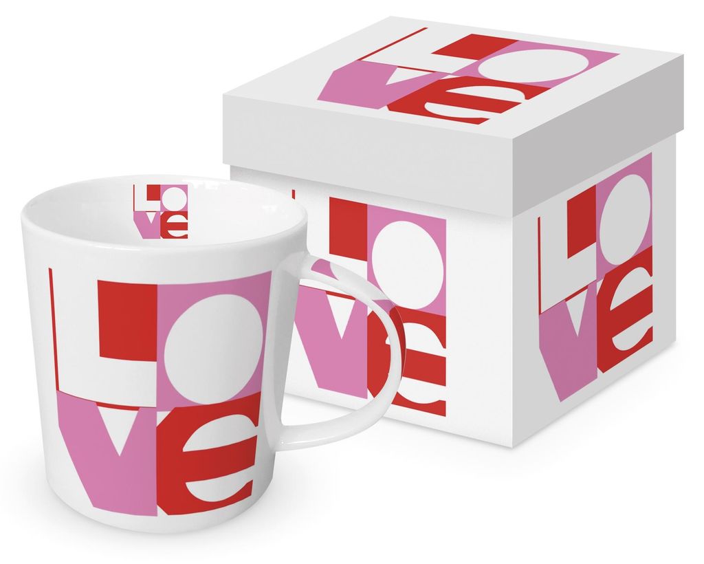 PPD Love Graphic Trend Mug, in Geschenkbox, Henkelbecher, Produktbild 