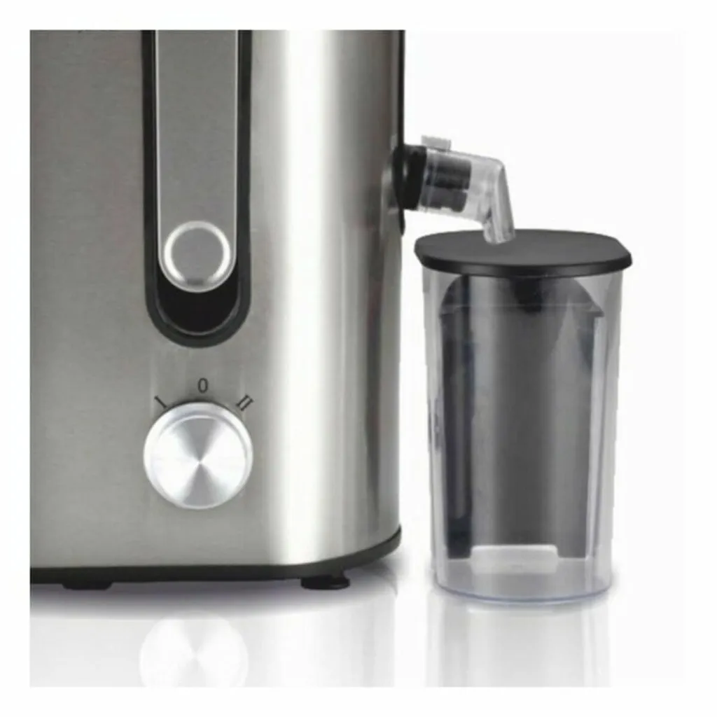 Extracteur de Jus Centrifuge Haeger 600W Gris de 1.3L pour Fruits Frais