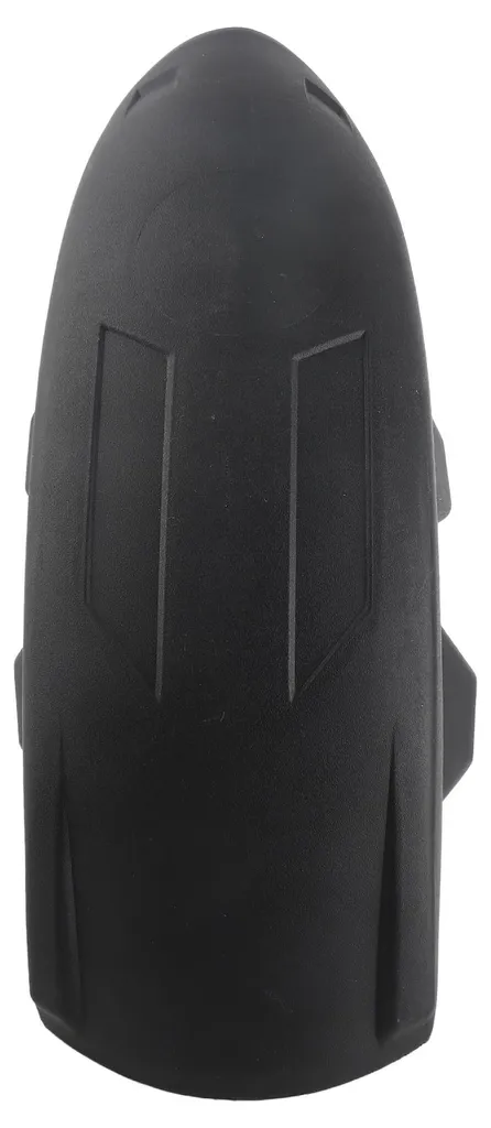 Lèche-roue arrière universel moto noir ABS compatible jantes 12-18 po