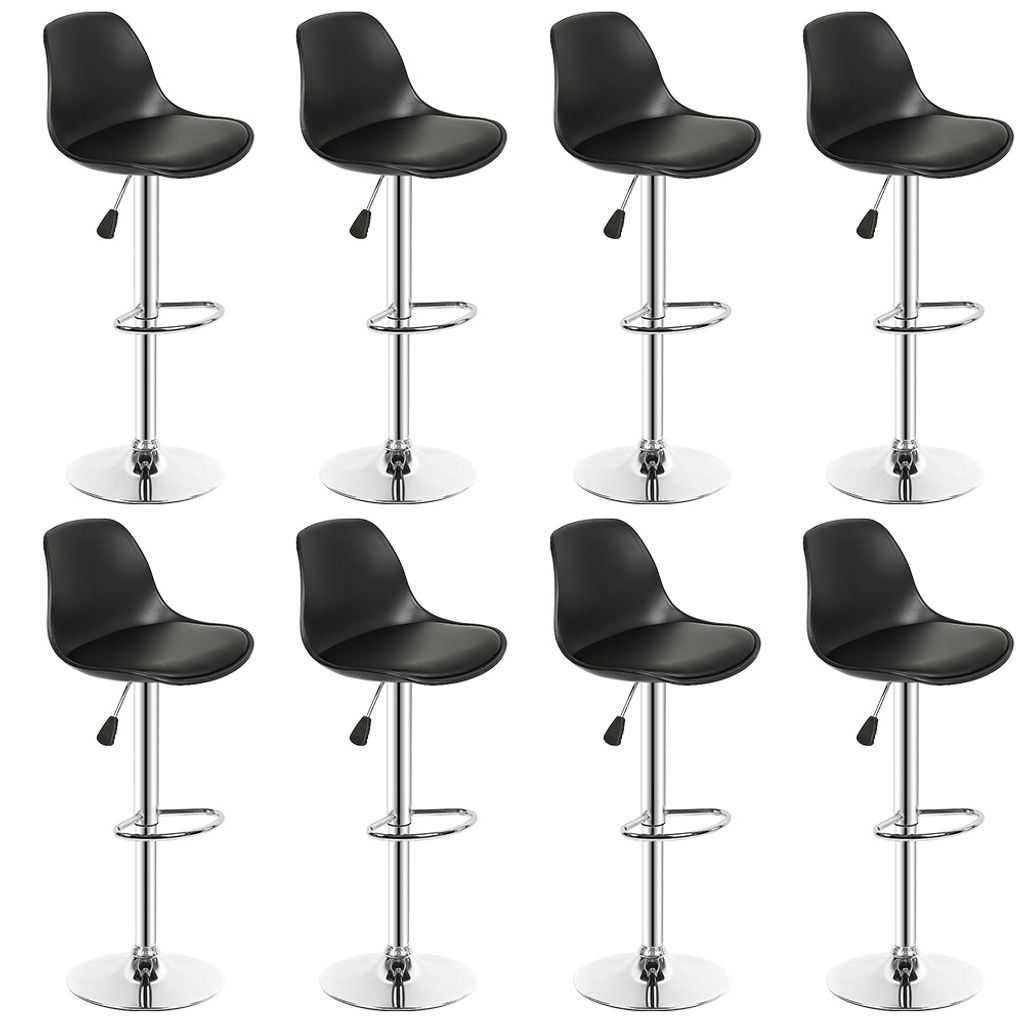 Tabouret de bar Lot de 8 tabourets de bar réglables en Image du produit 