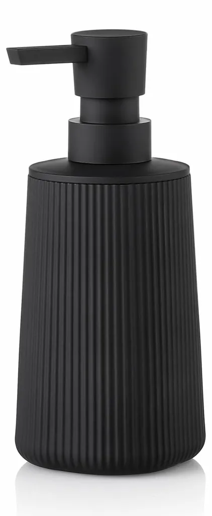 Distributeurs de savon à pompe modernes noirs pour évier de cuisine design